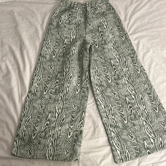 C/Meo Collective Green Zebra Pants - Picture 3 of 5